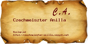 Czechmeiszter Anilla névjegykártya